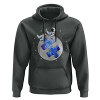 Autism Awareness Astronaut Hoodie Space Stars Autistic Kids Sped Teacher