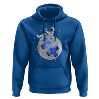 Autism Awareness Astronaut Hoodie Space Stars Autistic Kids Sped Teacher