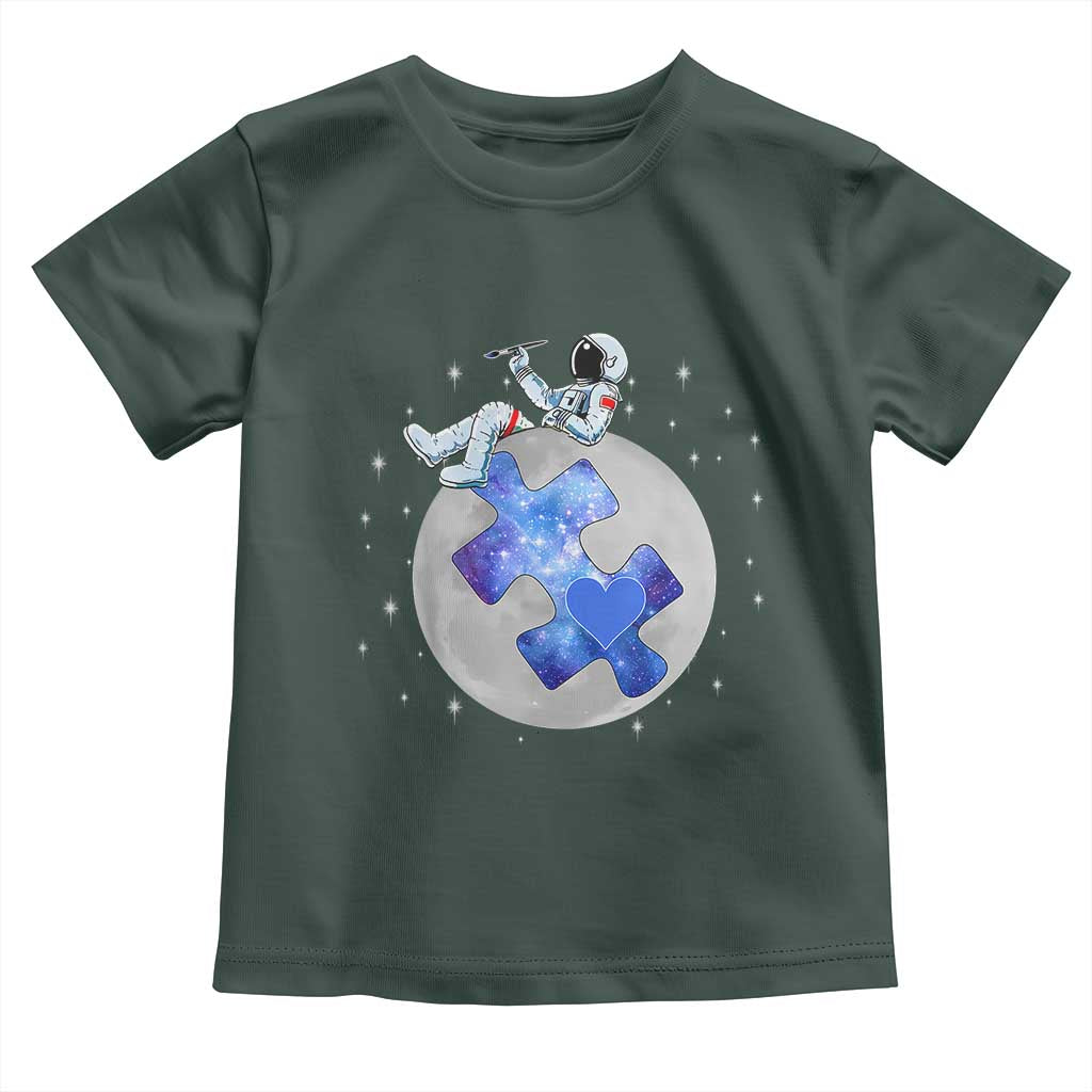 Autism Awareness Astronaut Toddler T Shirt Space Stars Autistic Kids Sped Teacher