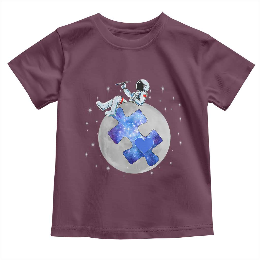 Autism Awareness Astronaut Toddler T Shirt Space Stars Autistic Kids Sped Teacher