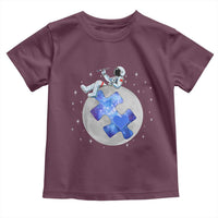 Autism Awareness Astronaut Toddler T Shirt Space Stars Autistic Kids Sped Teacher