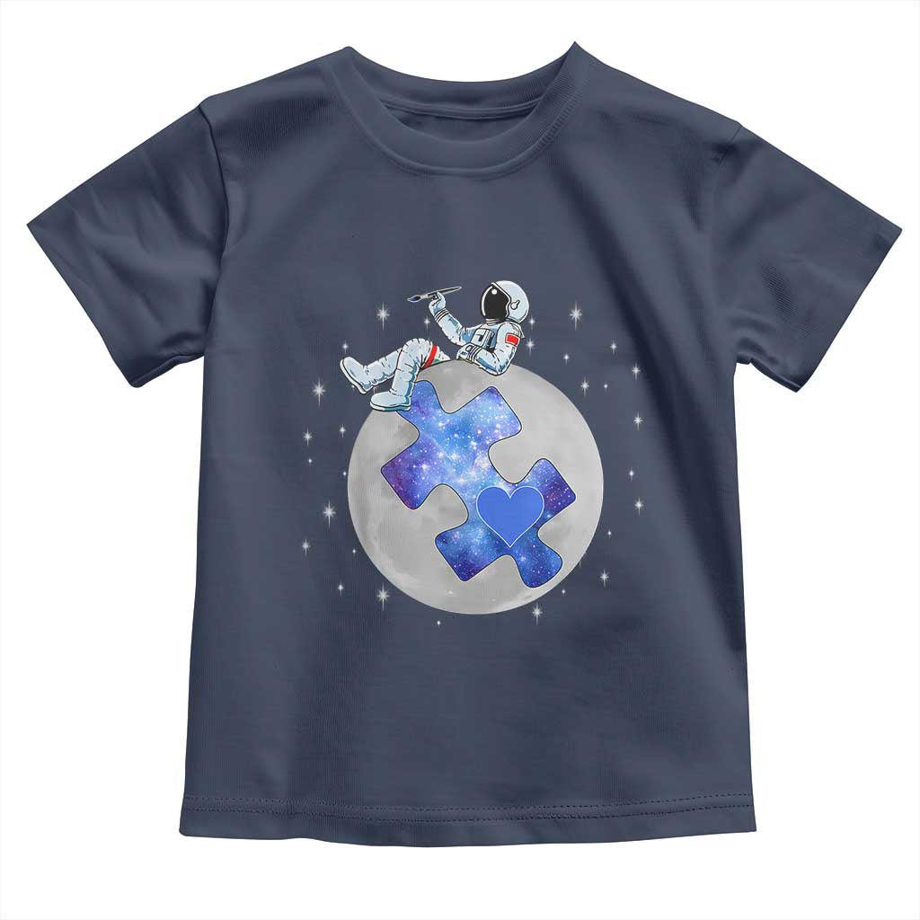 Autism Awareness Astronaut Toddler T Shirt Space Stars Autistic Kids Sped Teacher
