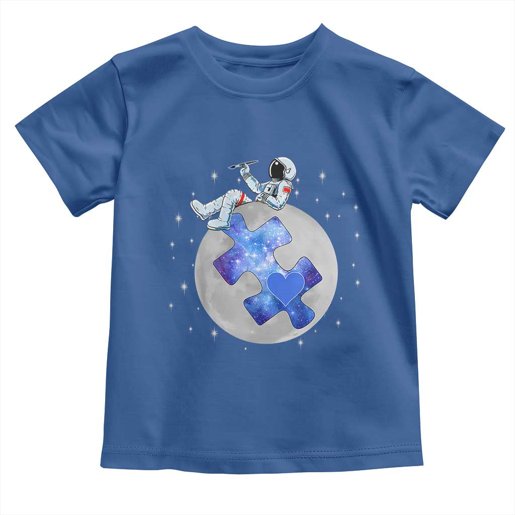 Autism Awareness Astronaut Toddler T Shirt Space Stars Autistic Kids Sped Teacher