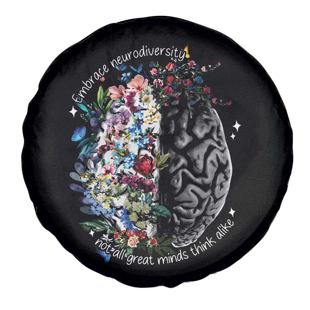 Autism Awareness Spare Tire Cover Neurodiversity All Great Minds Don't Mind Alike