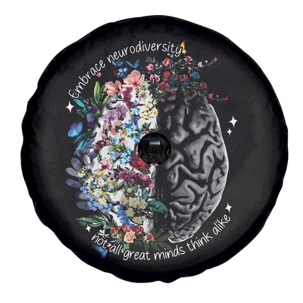 Autism Awareness Spare Tire Cover Neurodiversity All Great Minds Don't Mind Alike