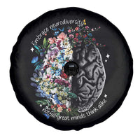 Autism Awareness Spare Tire Cover Neurodiversity All Great Minds Don't Mind Alike