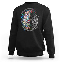 Autism Awareness Sweatshirt Neurodiversity All Great Minds Don't Mind Alike