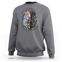 Autism Awareness Sweatshirt Neurodiversity All Great Minds Don't Mind Alike
