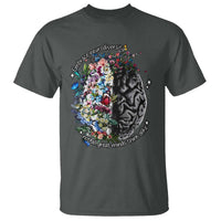 Autism Awareness T Shirt Neurodiversity All Great Minds Don't Mind Alike