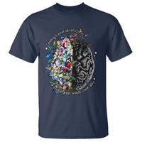 Autism Awareness T Shirt Neurodiversity All Great Minds Don't Mind Alike