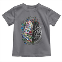 Autism Awareness Toddler T Shirt Neurodiversity All Great Minds Don't Mind Alike
