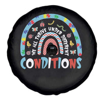 Autism Awareness Spare Tire Cover Sped Education Teacher Rainbow Reading