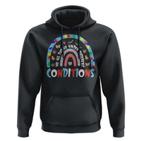 Autism Awareness Hoodie Sped Education Teacher Rainbow Reading