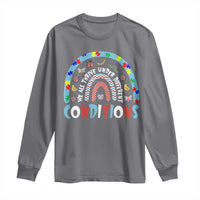 Autism Awareness Long Sleeve Shirt Sped Education Teacher Rainbow Reading