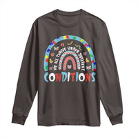 Autism Awareness Long Sleeve Shirt Sped Education Teacher Rainbow Reading