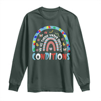Autism Awareness Long Sleeve Shirt Sped Education Teacher Rainbow Reading