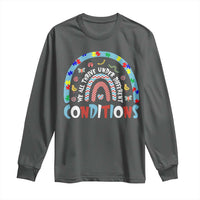 Autism Awareness Long Sleeve Shirt Sped Education Teacher Rainbow Reading
