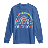 Autism Awareness Long Sleeve Shirt Sped Education Teacher Rainbow Reading