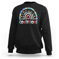 Autism Awareness Sweatshirt Sped Education Teacher Rainbow Reading