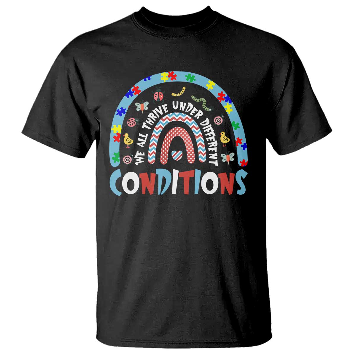 Autism Awareness T Shirt Sped Education Teacher Rainbow Reading