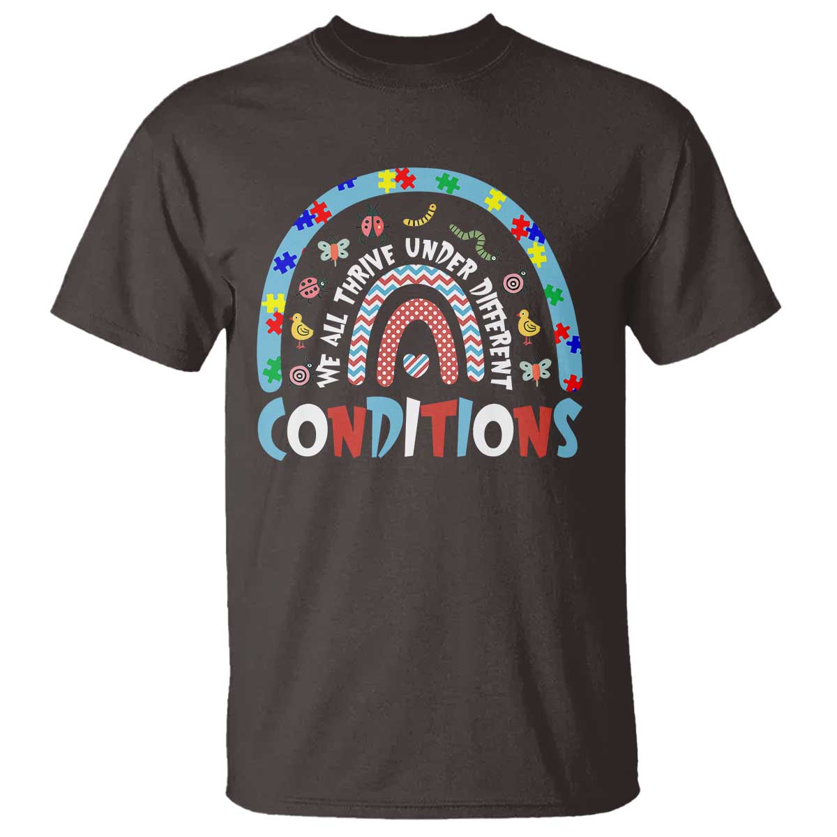 Autism Awareness T Shirt Sped Education Teacher Rainbow Reading