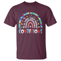 Autism Awareness T Shirt Sped Education Teacher Rainbow Reading