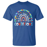 Autism Awareness T Shirt Sped Education Teacher Rainbow Reading