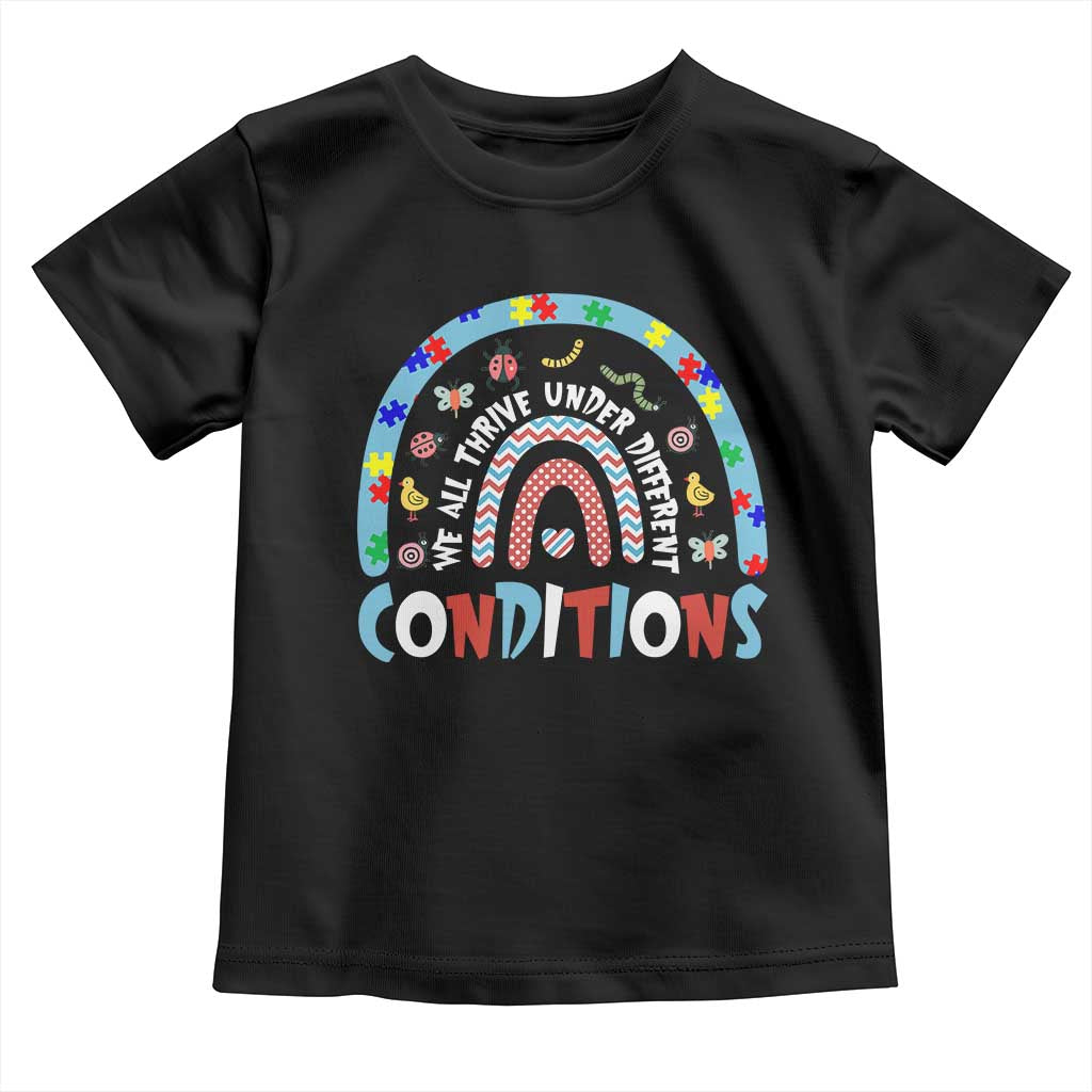 Autism Awareness Toddler T Shirt Sped Education Teacher Rainbow Reading