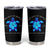 Gulf of Mexico Tumbler Cup Texas Alabama Florida Beach Turtle Hibiscus