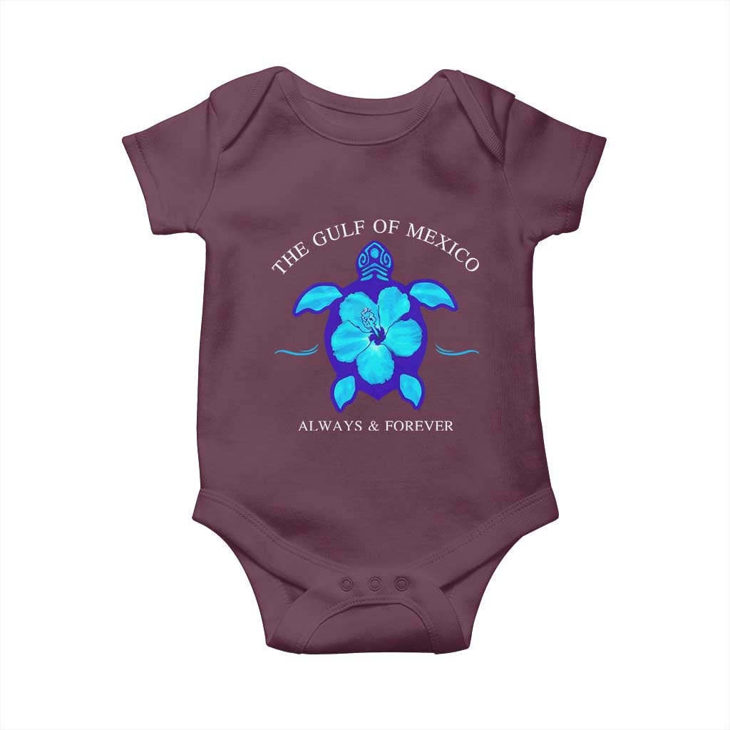Gulf of Mexico Baby Onesie Texas Alabama Florida Beach Mexican Always And Forever
