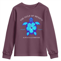 Gulf of Mexico Youth Sweatshirt Texas Alabama Florida Beach Mexican Always And Forever