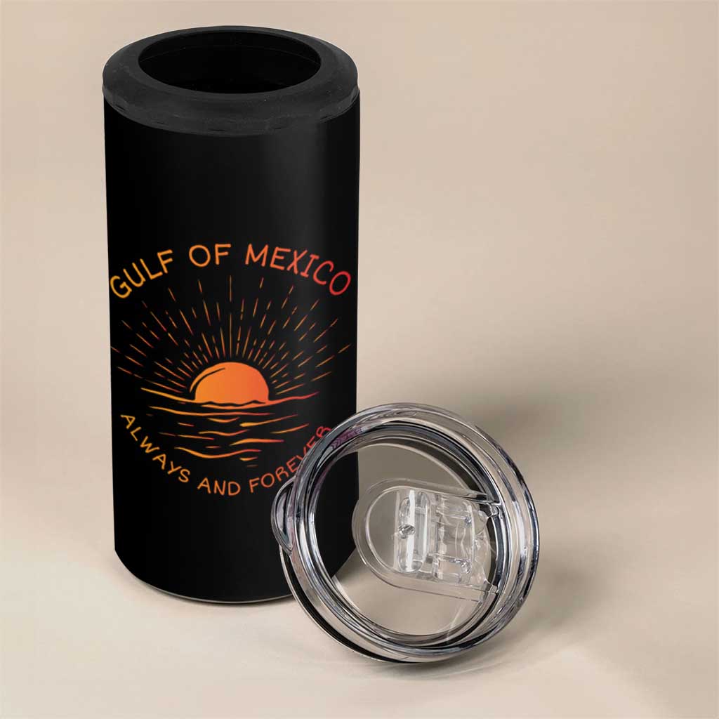 Gulf of Mexico 4 in 1 Can Cooler Tumbler Always and Forever Sunny Vibes