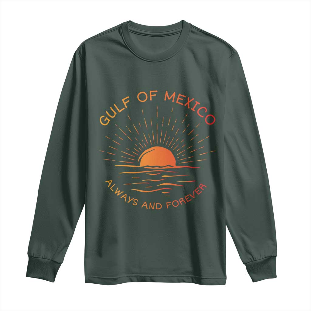 Gulf of Mexico Long Sleeve Shirt Always and Forever Sunny Vibes
