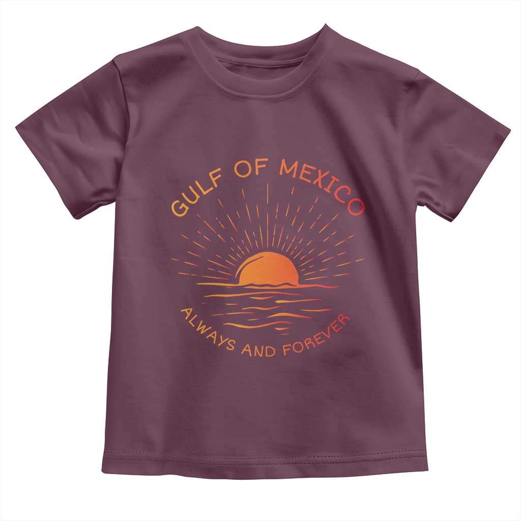 Gulf of Mexico Toddler T Shirt Always and Forever Sunny Vibes