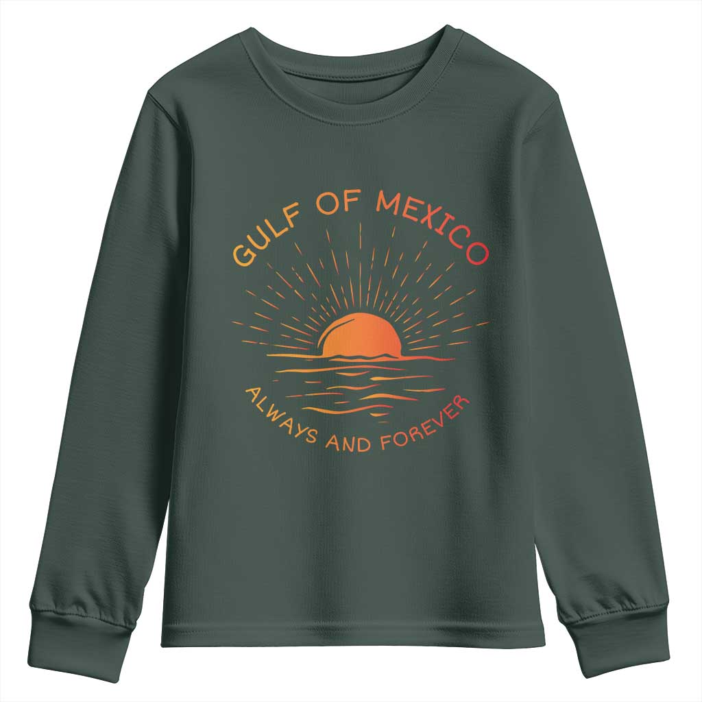 Gulf of Mexico Youth Sweatshirt Always and Forever Sunny Vibes
