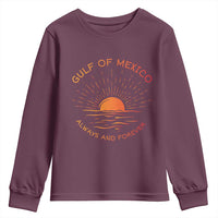 Gulf of Mexico Youth Sweatshirt Always and Forever Sunny Vibes