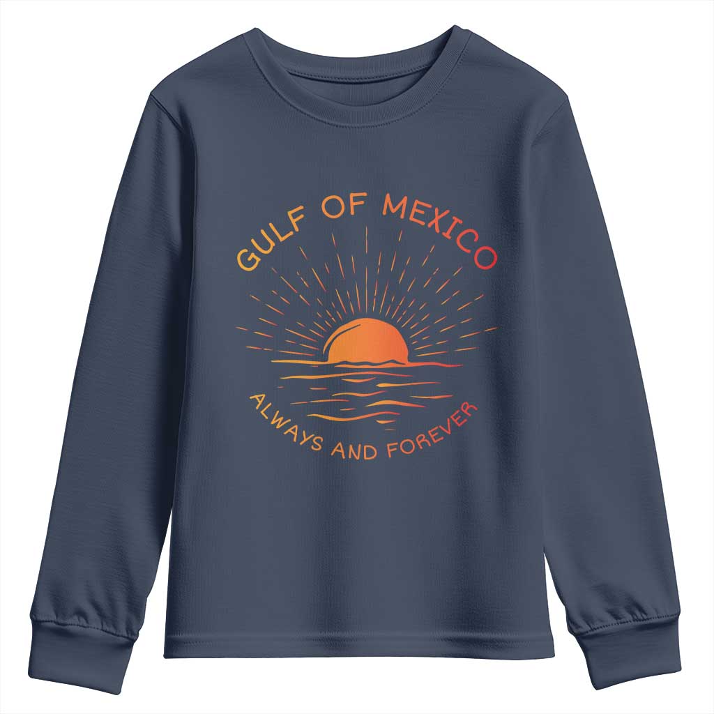 Gulf of Mexico Youth Sweatshirt Always and Forever Sunny Vibes