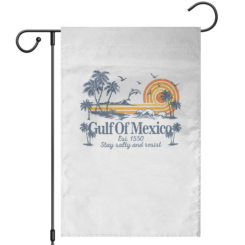 Gulf of Mexico Garden Flag Always And Forever Resist - Wonder Print Shop