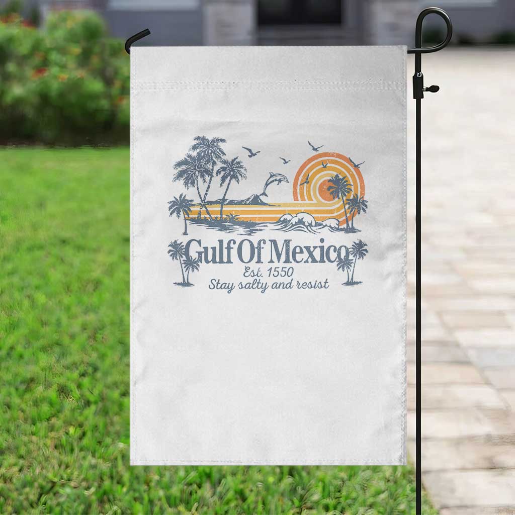 Gulf of Mexico Garden Flag Always And Forever Resist - Wonder Print Shop