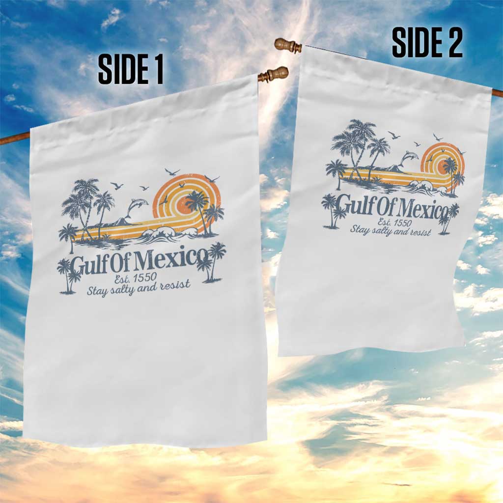 Gulf of Mexico Garden Flag Always And Forever Resist - Wonder Print Shop
