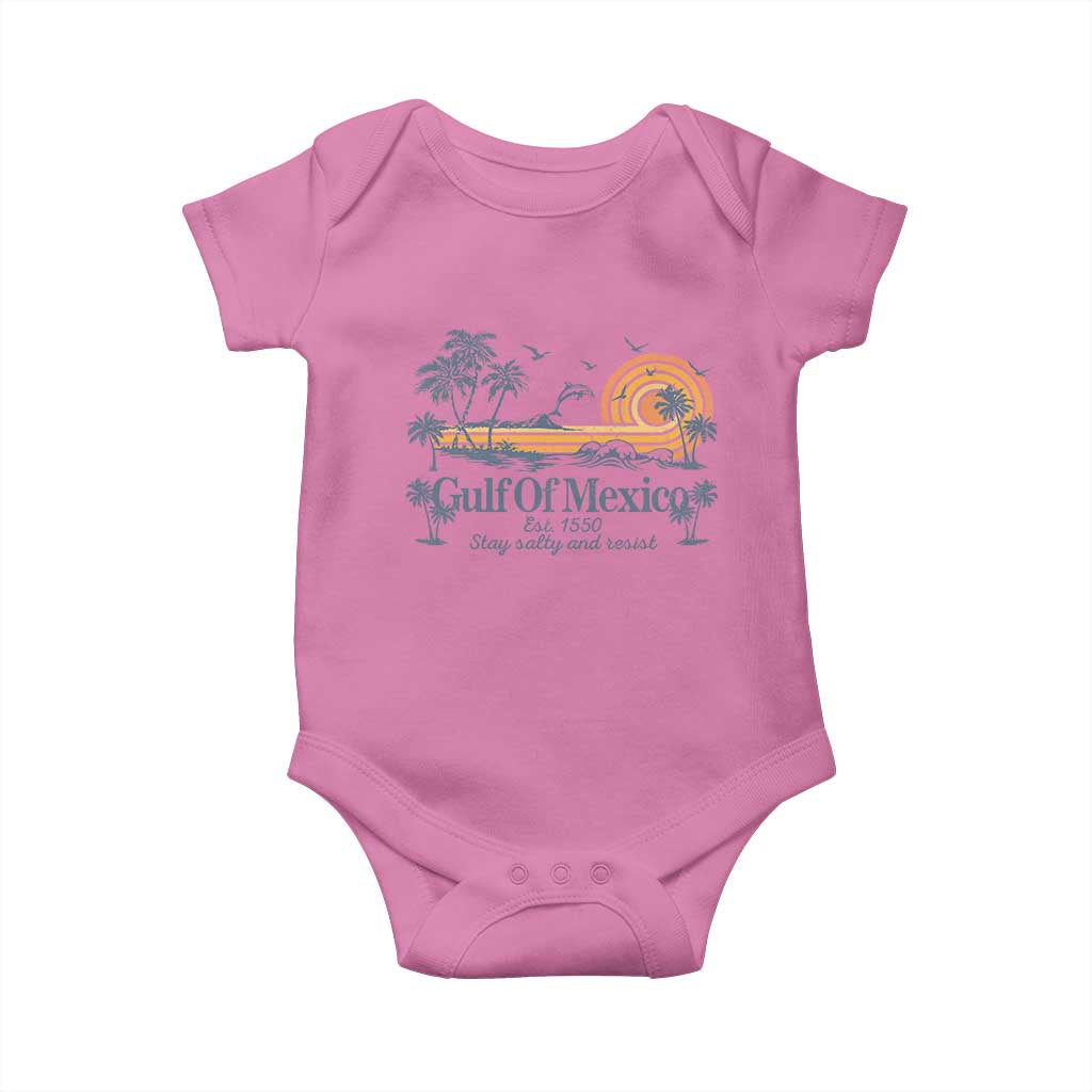 Gulf of Mexico Baby Onesie Always And Forever Resist - Wonder Print Shop
