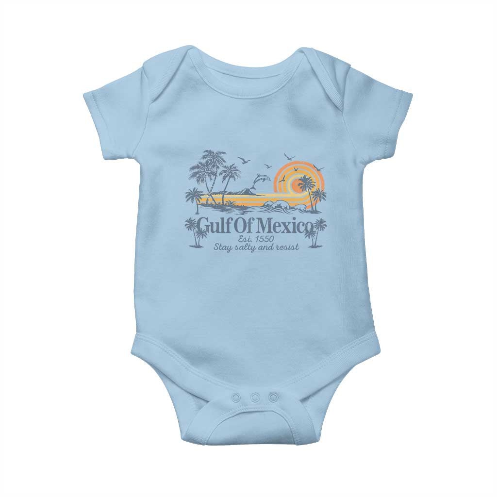 Gulf of Mexico Baby Onesie Always And Forever Resist - Wonder Print Shop