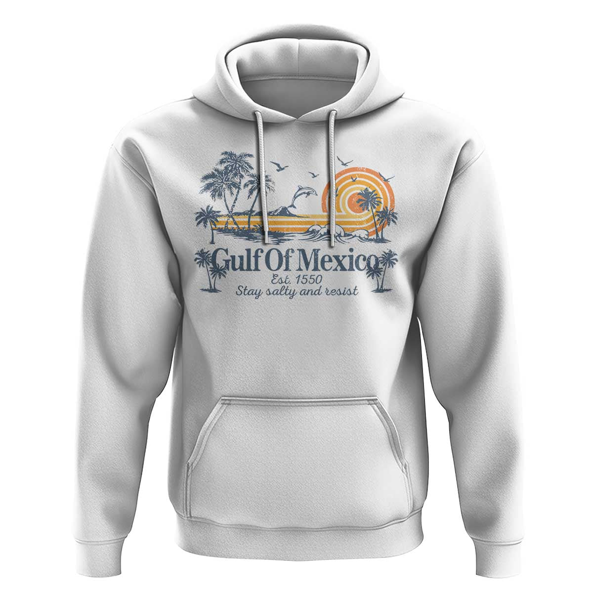 Gulf of Mexico Hoodie Always And Forever Resist - Wonder Print Shop