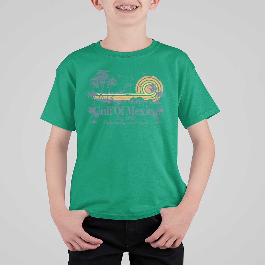 Gulf of Mexico T Shirt For Kid Always And Forever Resist - Wonder Print Shop