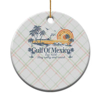 Gulf of Mexico Ceramic Ornament Always And Forever Resist - Wonder Print Shop