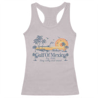 Gulf of Mexico Racerback Tank Top Always And Forever Resist - Wonder Print Shop