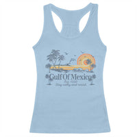 Gulf of Mexico Racerback Tank Top Always And Forever Resist - Wonder Print Shop
