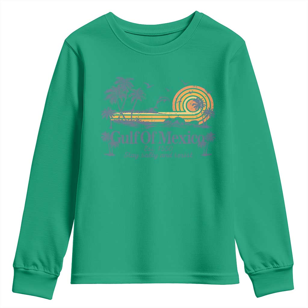Gulf of Mexico Youth Sweatshirt Always And Forever Resist - Wonder Print Shop
