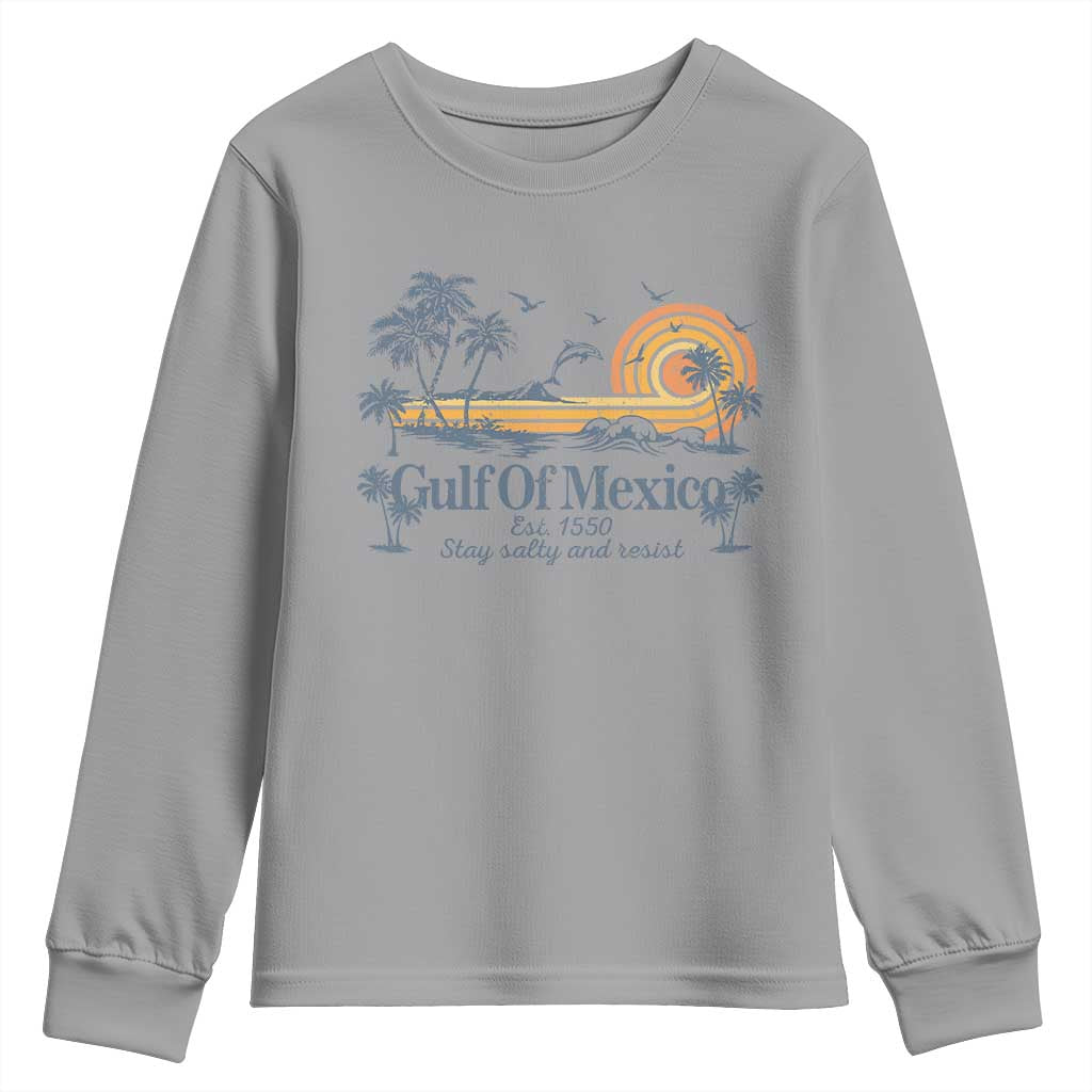 Gulf of Mexico Youth Sweatshirt Always And Forever Resist - Wonder Print Shop