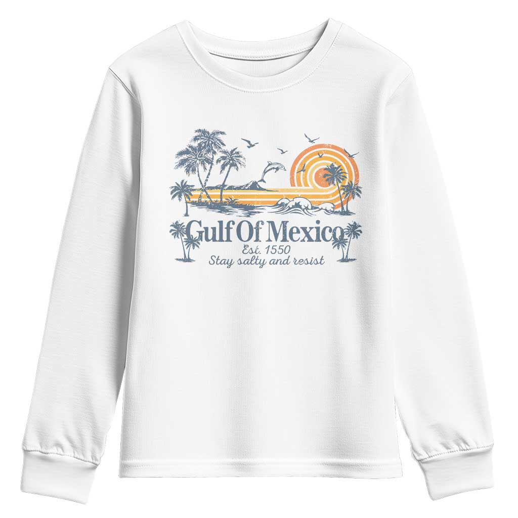Gulf of Mexico Youth Sweatshirt Always And Forever Resist - Wonder Print Shop